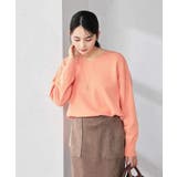 サイドリブVネックニット | a.v.v【WOMEN】 | 詳細画像10 