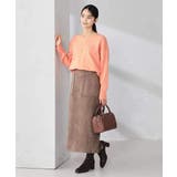 サイドリブVネックニット | a.v.v【WOMEN】 | 詳細画像11 