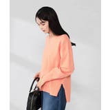 サイドリブVネックニット | a.v.v【WOMEN】 | 詳細画像2 