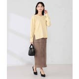 サイドリブVネックニット | a.v.v【WOMEN】 | 詳細画像21 