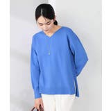 サイドリブVネックニット | a.v.v【WOMEN】 | 詳細画像27 