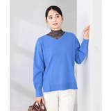 サイドリブVネックニット | a.v.v【WOMEN】 | 詳細画像29 