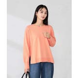 サイドリブVネックニット | a.v.v【WOMEN】 | 詳細画像3 