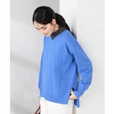 サイドリブVネックニット | a.v.v【WOMEN】 | 詳細画像30 