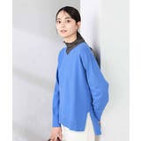 サイドリブVネックニット | a.v.v【WOMEN】 | 詳細画像31 