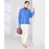 サイドリブVネックニット | a.v.v【WOMEN】 | 詳細画像37 