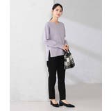 サイドリブVネックニット | a.v.v【WOMEN】 | 詳細画像46 