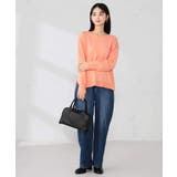 サイドリブVネックニット | a.v.v【WOMEN】 | 詳細画像7 