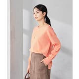 サイドリブVネックニット | a.v.v【WOMEN】 | 詳細画像8 