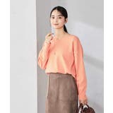 サイドリブVネックニット | a.v.v【WOMEN】 | 詳細画像9 