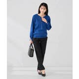 【WEB限定】ゴールドボタンVネックニット | a.v.v【WOMEN】 | 詳細画像10