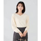【WEB限定】ゴールドボタンVネックニット | a.v.v【WOMEN】 | 詳細画像20