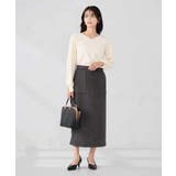 【WEB限定】ゴールドボタンVネックニット | a.v.v【WOMEN】 | 詳細画像22