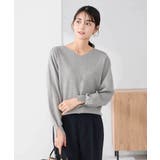 【WEB限定】ゴールドボタンVネックニット | a.v.v【WOMEN】 | 詳細画像25