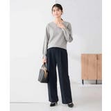 【WEB限定】ゴールドボタンVネックニット | a.v.v【WOMEN】 | 詳細画像28