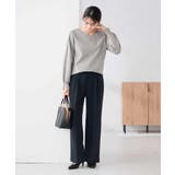 【WEB限定】ゴールドボタンVネックニット | a.v.v【WOMEN】 | 詳細画像29