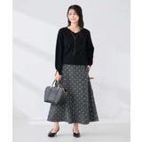 【WEB限定】ゴールドボタンVネックニット | a.v.v【WOMEN】 | 詳細画像33