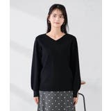 【WEB限定】ゴールドボタンVネックニット | a.v.v【WOMEN】 | 詳細画像37