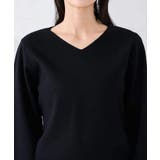 【WEB限定】ゴールドボタンVネックニット | a.v.v【WOMEN】 | 詳細画像40