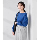 【WEB限定】ゴールドボタンボートネックニット | a.v.v【WOMEN】 | 詳細画像11