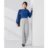 【WEB限定】ゴールドボタンボートネックニット | a.v.v【WOMEN】 | 詳細画像12