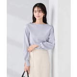 【WEB限定】ゴールドボタンボートネックニット | a.v.v【WOMEN】 | 詳細画像16