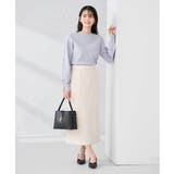 【WEB限定】ゴールドボタンボートネックニット | a.v.v【WOMEN】 | 詳細画像18