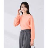 【WEB限定】ゴールドボタンボートネックニット | a.v.v【WOMEN】 | 詳細画像2