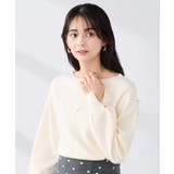 【WEB限定】ゴールドボタンボートネックニット | a.v.v【WOMEN】 | 詳細画像22