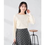 【WEB限定】ゴールドボタンボートネックニット | a.v.v【WOMEN】 | 詳細画像23