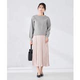 【WEB限定】ゴールドボタンボートネックニット | a.v.v【WOMEN】 | 詳細画像31