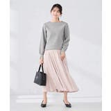 【WEB限定】ゴールドボタンボートネックニット | a.v.v【WOMEN】 | 詳細画像32