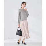 【WEB限定】ゴールドボタンボートネックニット | a.v.v【WOMEN】 | 詳細画像33