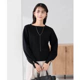 【WEB限定】ゴールドボタンボートネックニット | a.v.v【WOMEN】 | 詳細画像35