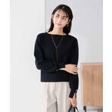 【WEB限定】ゴールドボタンボートネックニット | a.v.v【WOMEN】 | 詳細画像36