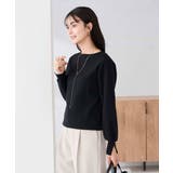 【WEB限定】ゴールドボタンボートネックニット | a.v.v【WOMEN】 | 詳細画像37