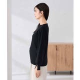 【WEB限定】ゴールドボタンボートネックニット | a.v.v【WOMEN】 | 詳細画像43