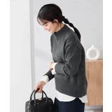 【WEB限定】クロップドバックスリットニット | a.v.v【WOMEN】 | 詳細画像28