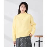 【WEB限定】クロップドバックスリットニット | a.v.v【WOMEN】 | 詳細画像8