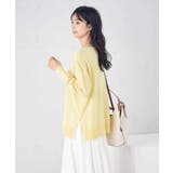 袖パール付きチュニックニット | a.v.v【WOMEN】 | 詳細画像3 