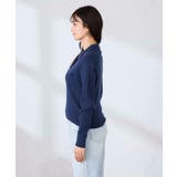 ワイドリブポロニット | a.v.v【WOMEN】 | 詳細画像19 