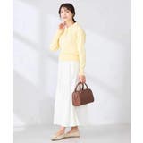 ワイドリブポロニット | a.v.v【WOMEN】 | 詳細画像7 