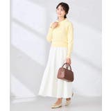 ワイドリブポロニット | a.v.v【WOMEN】 | 詳細画像8 