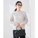 ライトブルー | ミックスヤーンニット | a.v.v【WOMEN】