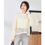 襟付きメッシュニット | a.v.v【WOMEN】 | 詳細画像11 