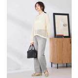 襟付きメッシュニット | a.v.v【WOMEN】 | 詳細画像17 