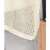 襟付きメッシュニット | a.v.v【WOMEN】 | 詳細画像23 