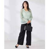 襟付きメッシュニット | a.v.v【WOMEN】 | 詳細画像7 