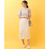 【洗える】ボートネックパフスリーブニット | a.v.v OUTLET【WOMEN】 | 詳細画像2