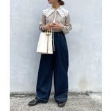 【洗える】ボートネックパフスリーブニット | a.v.v OUTLET【WOMEN】 | 詳細画像7